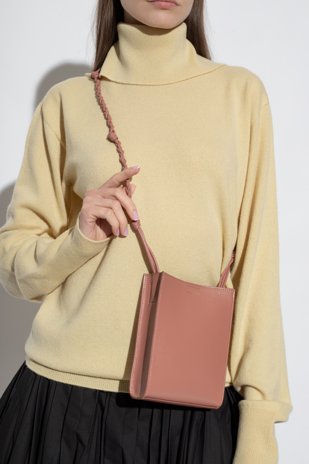 ★Jil Sander★ Small Smooth Tangle Shoulder Bag Pink J07WG00 MUSINSA | JIL SANDER Small Smooth Tangle Shoulder Bag - Pink